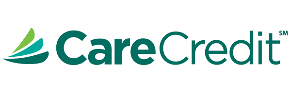 CareCredit logo featuring stylized green leaf design and green text.